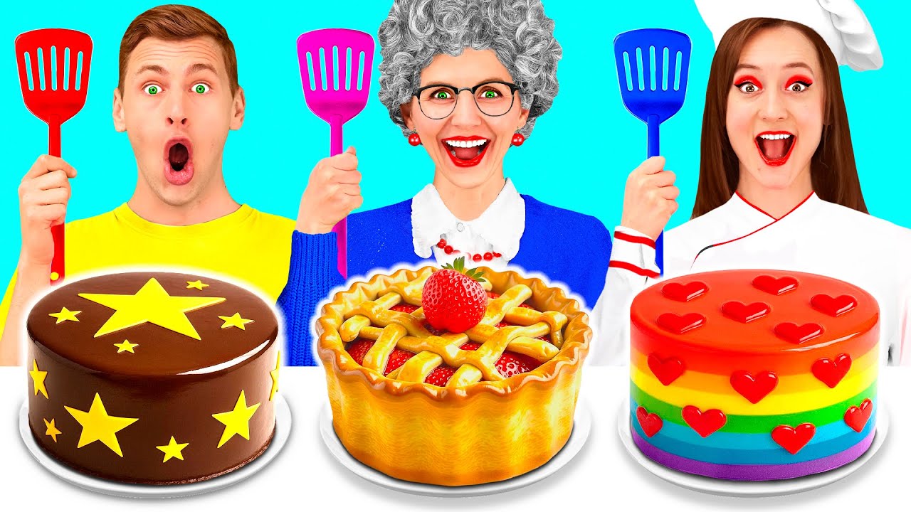 Кулинарный Челлендж: Я против Бабушки | Сумасшедшие Кулинарные Идеи