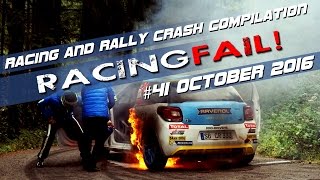 Racing and Rally Crash Compilation Week 41 October 2016