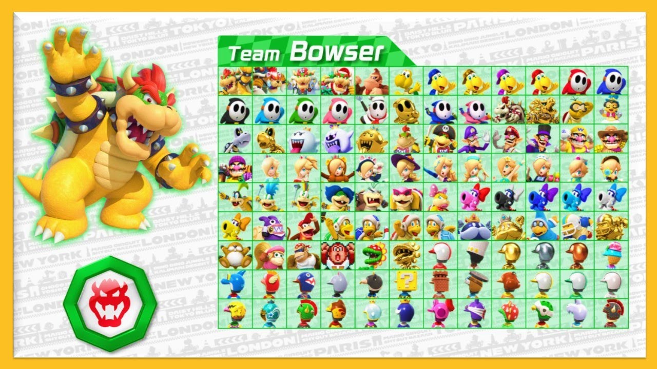 Mario Kart Tour Team Bowser Peach VS Bowser Tour 2022 YouTube
