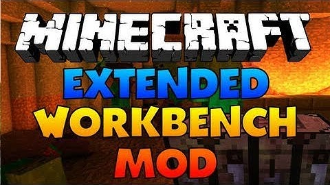 Minecraft Extended Workbench Mod #Amazing Tools and Armor! 1.7.5