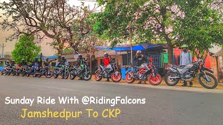 Jamshedpur To Chakradharpur (CKP) | Sunday Ride With RidingFalcons