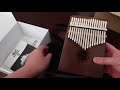 カリンバはじめました♪　AKLOT  17 keys Kalimba　17音カリンバ　親指ピアノ