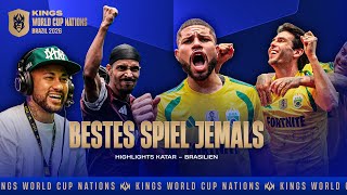 DAS BESTE KINGS LEAGUE SPIEL JEMALS | KATAR - BRASILIEN | Highlights