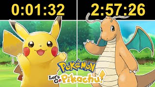 เจ้าของปีกาจูที่เล่นเกมได้เร็วที่สุดในโลก | POKEMON LET'S GO PIKACHU SPEEDRUN REACTION