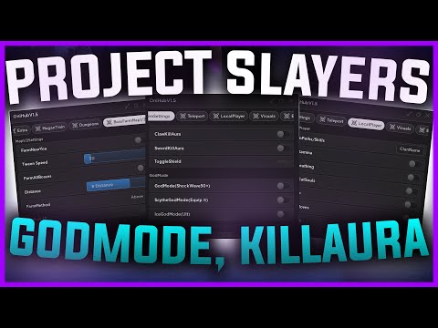 [NEW] PROJECT SLAYERS SCRIPT | MUGAN FARM, GODMODE, DUNGEON FARM, KILLAURA | PASTEBIN 2023 |