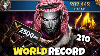 +2500 AD ARAP JHIN.EXE !! DÜNYA REKORU 202K HASAR !!