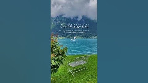 سورة آل عمران آيه رقم 133