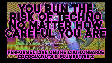 Sean Olmstead - You Run the Risk of Techno, No Matter How Careful You Are (Cocoquantus, Plumbutter)