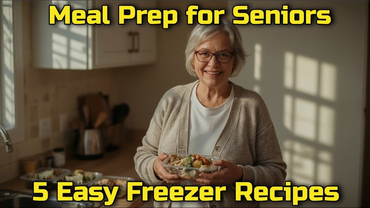 Meal Prep for Seniors: 5 Easy Recipes You Can Freeze