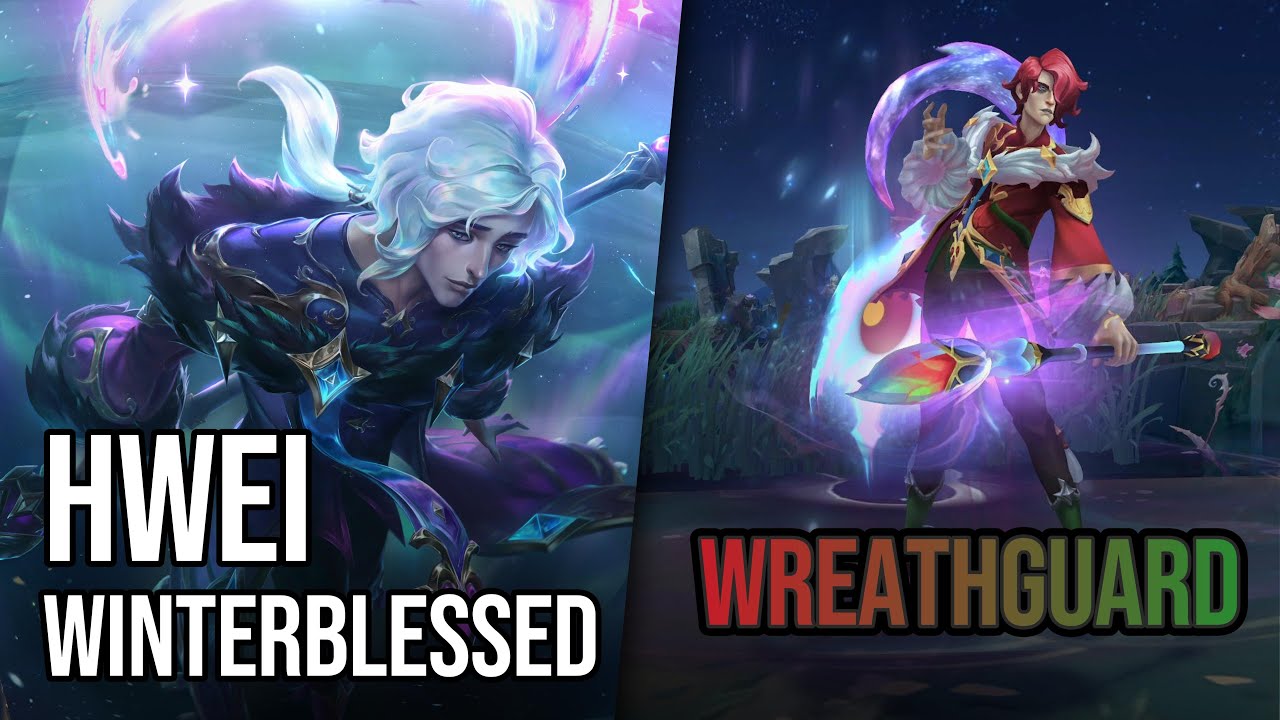 Wreathguard Winterblessed Облик Hwei | League of Legends