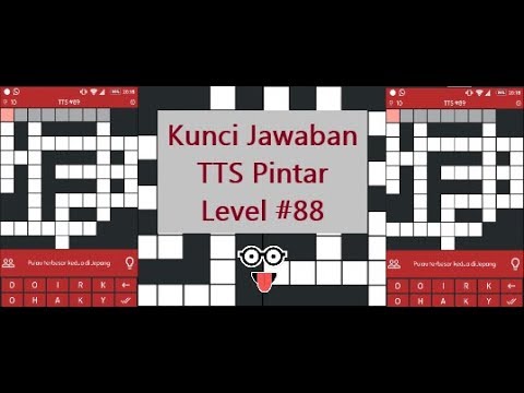 Kunci Cheat Jawaban Tts Pintar Level 88 Youtube