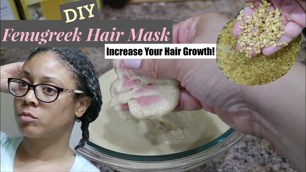 Fenugreek Hair Mask For Fast Hair Growth! | DIY Homemade ...