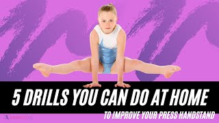5 Drills You Can Do At Home to Improve Your Press Handstand