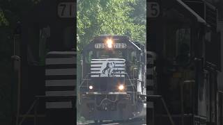 One Car Norfolk Southern Train in Durham, NC