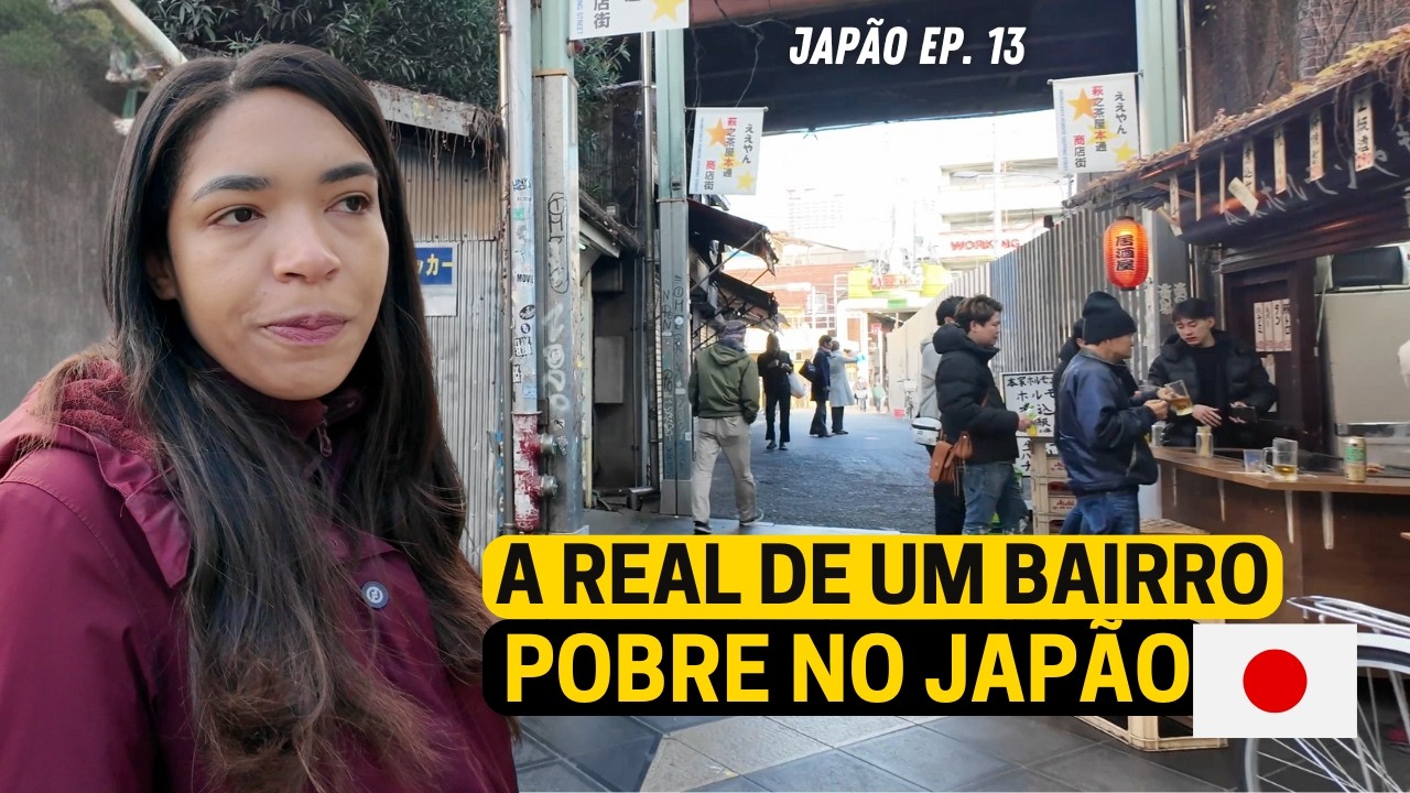 NOS HOSPEDAMOS NO BAIRRO MAIS POBRE DO JAPÃO