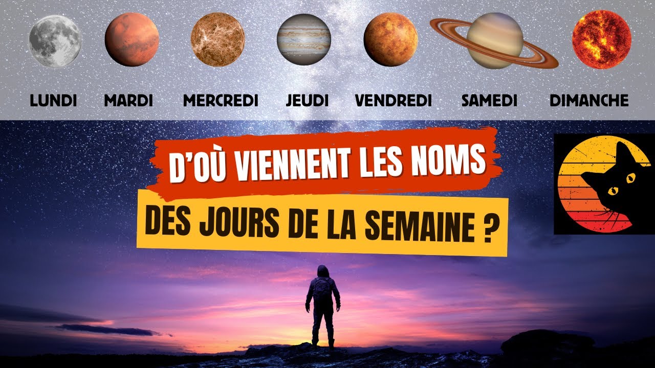 D’où viennent les noms des jours de la semaine ? 📅🪐 YouTube — free download