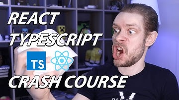 React With Typescript Crash Course - How To Use React With Typescript