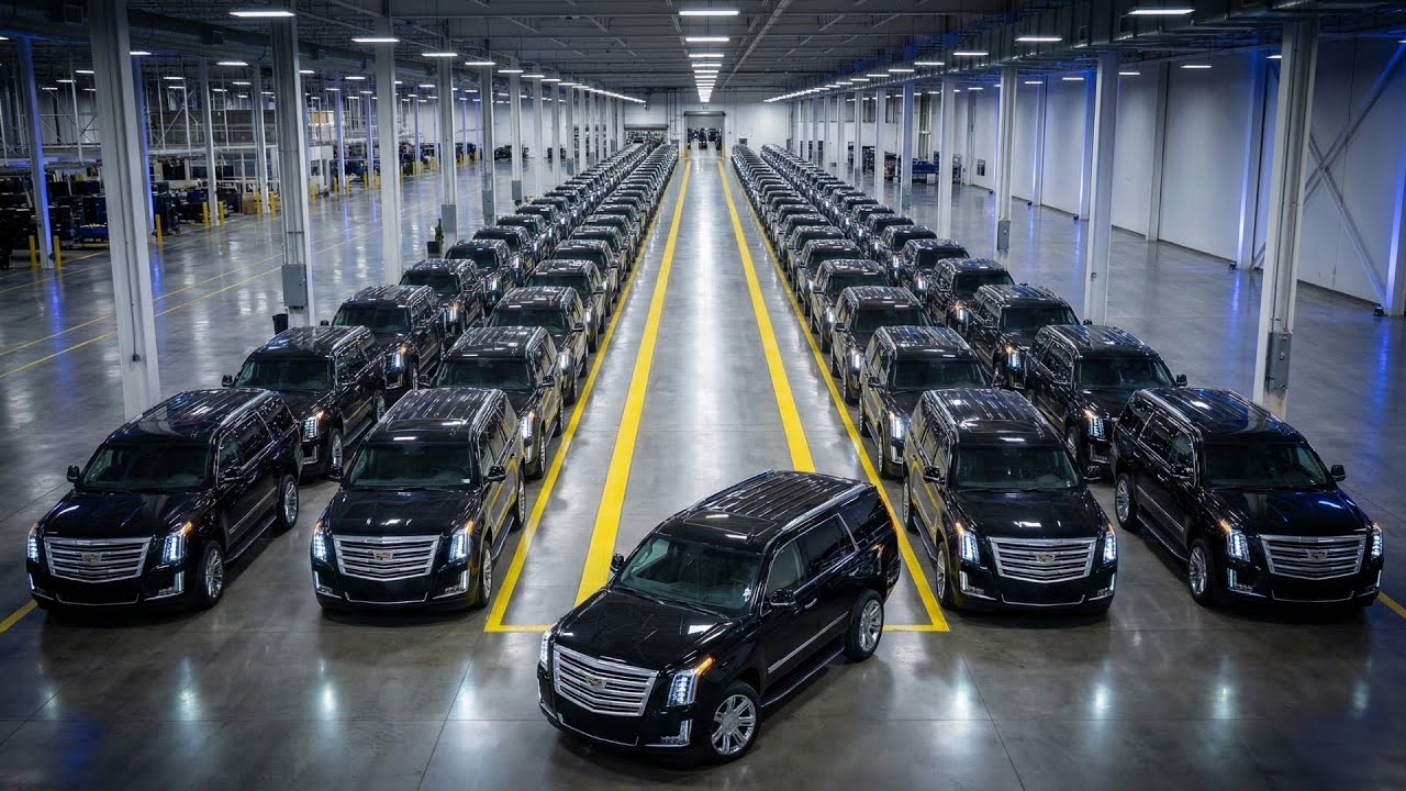 Cadillac Escalade Factory Production - How 420HP V8 Luxury SUV is Built | American Manufacturing