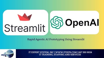 Rapid Agentic AI Prototyping Using Streamlit |#streamlit | #AIprototype | IT Expert System
