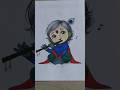 Krishna ji beautiful and cute drawing ❤️♥️💛💙💚💕😘