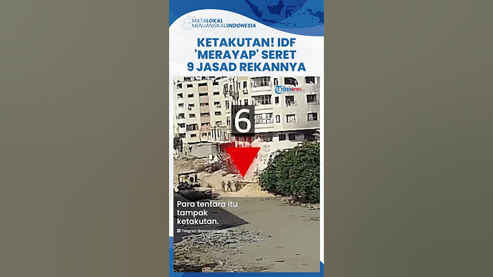 Terekam CCTV! Tentara Israel Ketakutan, ‘Merayap’ Seret 9 Jasad Rekannya usai Dibom Hamas di Gaza