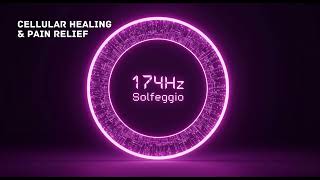 30 Mins - 174Hz Solfeggio | Deep Pain Relief | Cellular Healing | A Natural Anesthetic