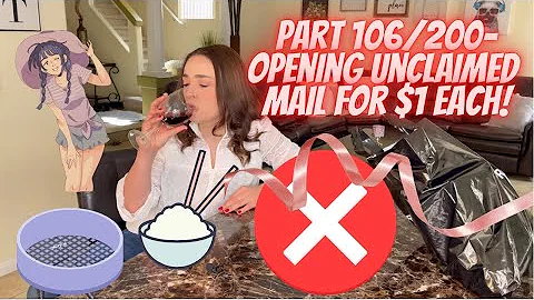 Part 106/200-Opening Unclaimed Mail For $1 Each! The Extended Cuts W/Extra Openings!