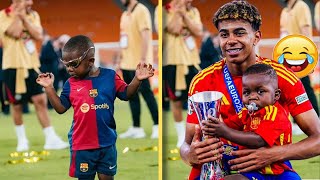 Lamine Yamal FUNNY MOMENTS with Brother Keyne (100% Comedy)
