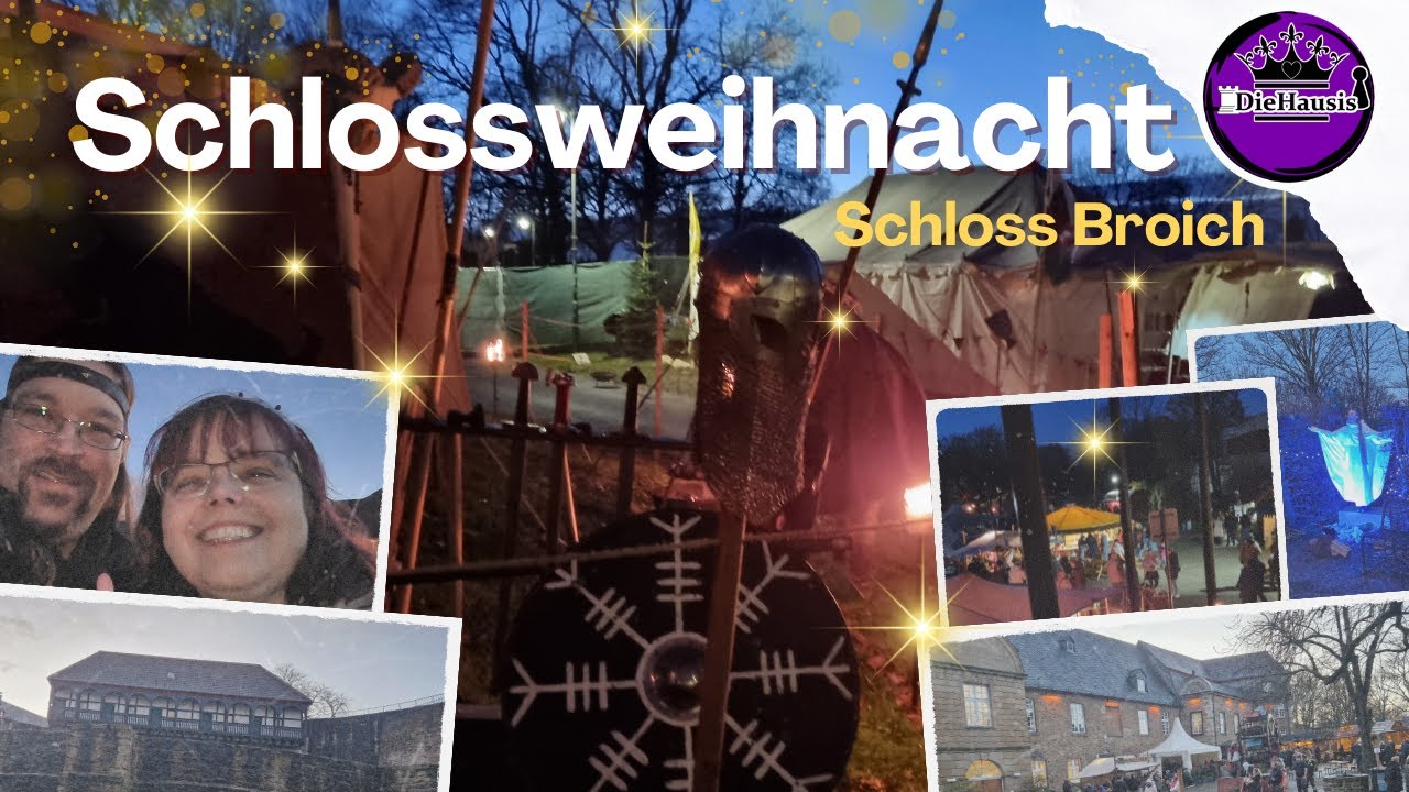 Mittelalter Weihnachtsmarkt Schlossweihnacht Schloss Broich Mülheim - Impressionen (2024)