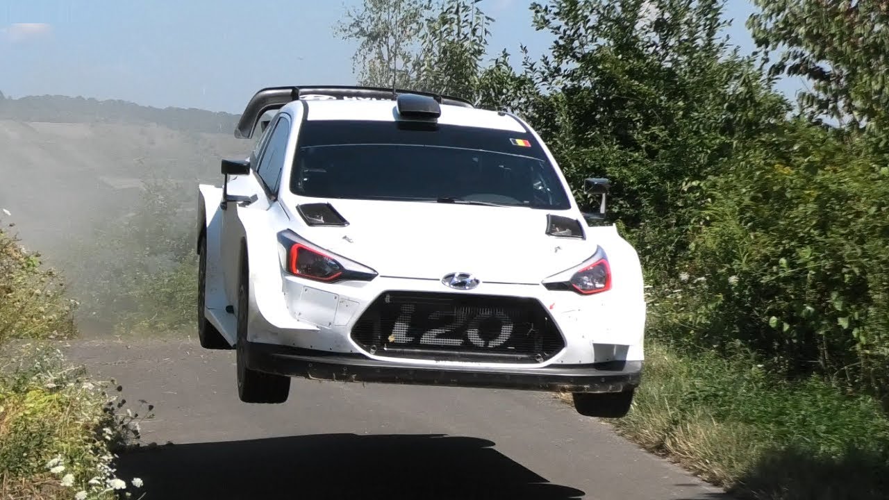 Hyundai I Wrc Thierry Neuville Test Adac Rallye Deutschland 18 Youtube
