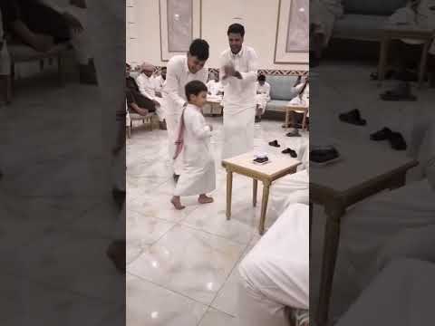 تفاعل المعازيم مع شبل قحطان طناخة