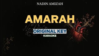KARAOKE] Nadin Amizah - Amarah (ORIGINAL KEY)