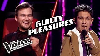 The most GUILTY PLEASURE songs covers | The Voice Best Blind Auditions