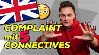 Complaint schreiben mit 5 Connectives | Englisch Abschlussprüfung 2026 + gemeinsame Anwendung