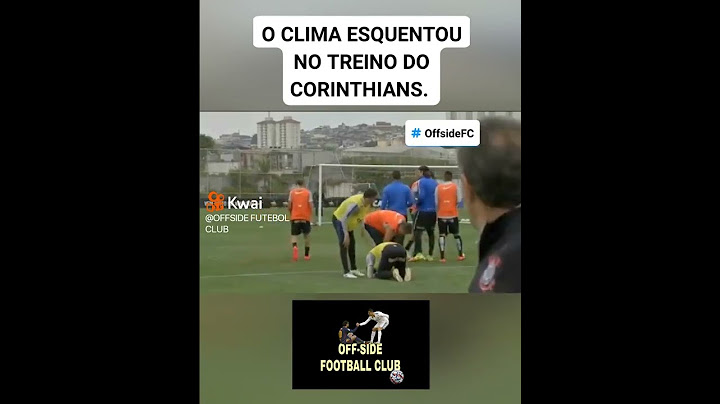 briga no treino do Corinthians
