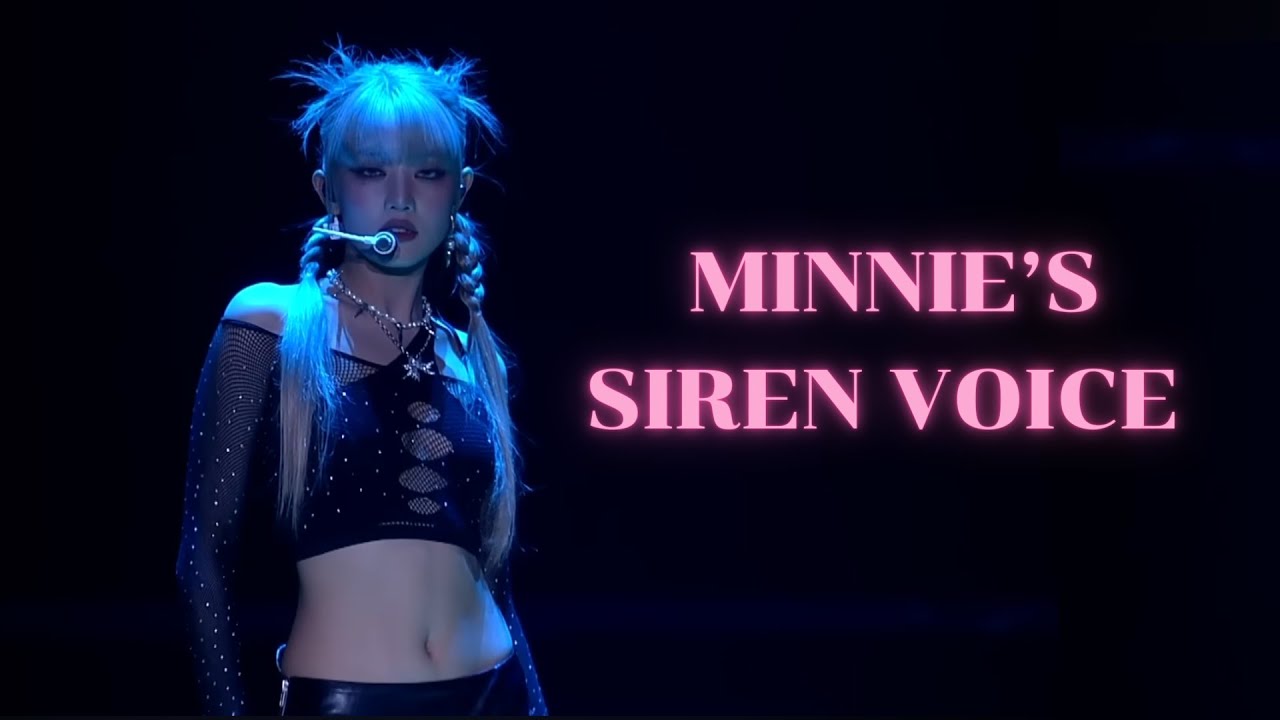 Minnie is the siren voice of k-pop