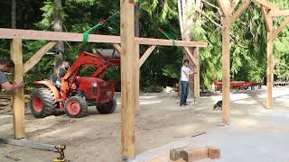 Raising the Timber Frame