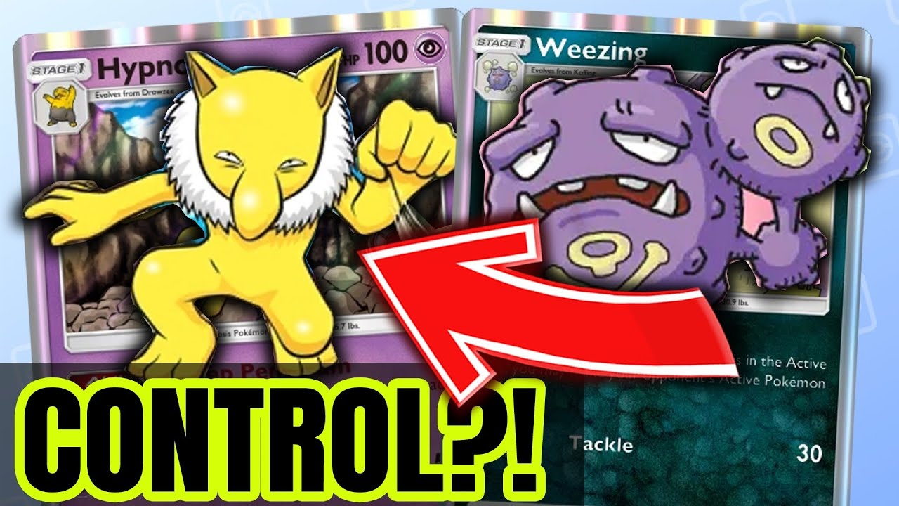The First CONTROL deck in Pokemon TCG Pocket?! Hypno/Weezing Control!
