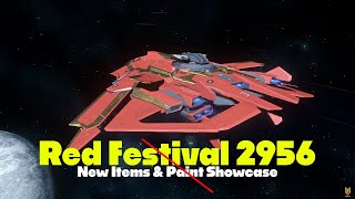 Red Festival 2956 New Items & Paints Showcase Star Citizen 4K