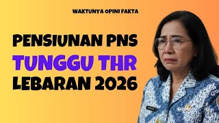 Apakah Pensiunan PNS Dapat THR 2026? Taspen Bilang Begini ‼️‼️‼️