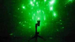 Diamond Ring Light Show - SKYlasers 150mW Green Laser Pointer