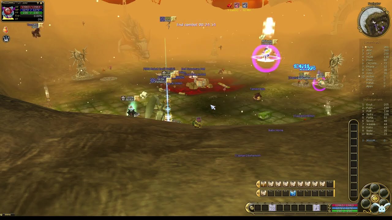 Flyff v25 Mocomochi Guildwar