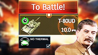 T-80 UD (BUT NO THERMAL💀) - WAR THUNDER