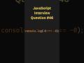 Most asked JavaScript interview question — what will it print? #javascript #webdev #frontend