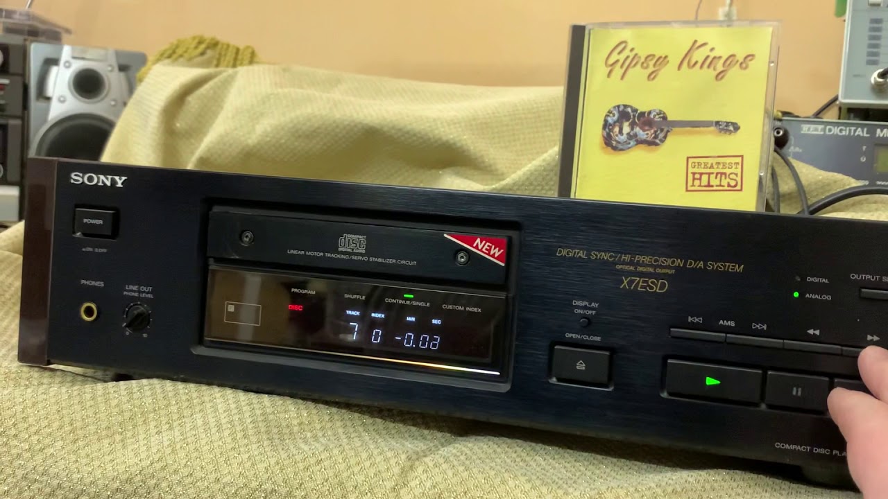 SONY] CDプレーヤーの比較 [1987年-1989年] – nakamura