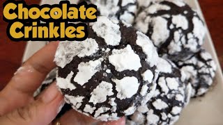 CHOCOLATE CRINKLES | How to Make Chocolate Crinkles | Chewy inside | Patok Pang Negosyo