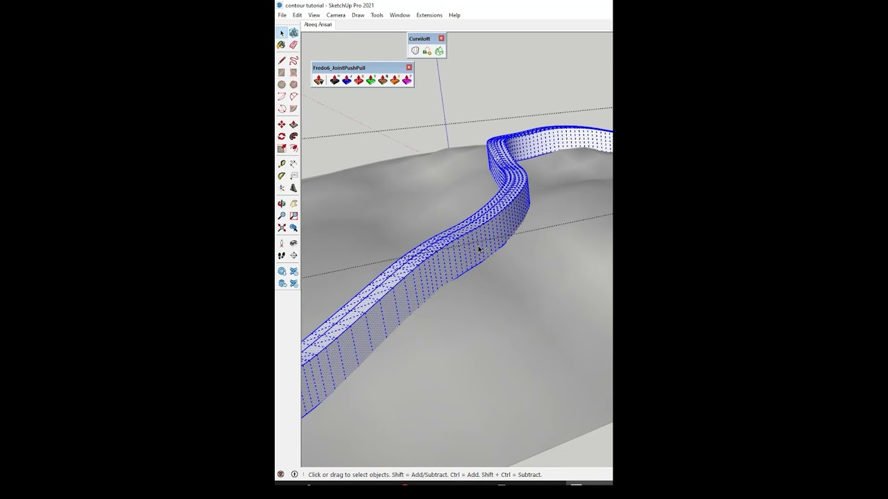 Road On terrain/Contour Part 2