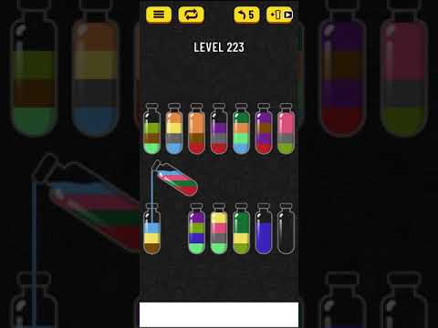 Soda Sort Puzzle - level 223