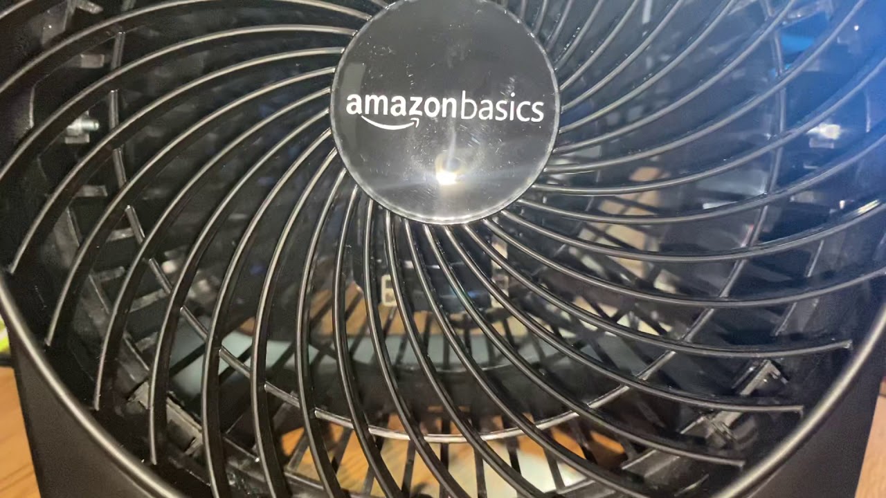 AmazonBasics 8” Desk fan follow up YouTube