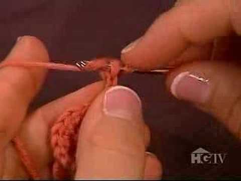 Watch Amie Hirtes of NexStitch (www.nexstitch.com) create a crochet flower motif for the Hawaiian Motif Handbag. With a basic understanding of single, double, and treble stitches, you can construct a crocheted flower too! More information at DIY Network (www.diynetwork.com) (Part 1/2)